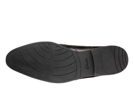 Мужские оксфорды брогированные Clarks Bampton Rhodes 26152111, черные Мужские оксфорды брогированные Clarks Bampton Rhodes 26152111, черные