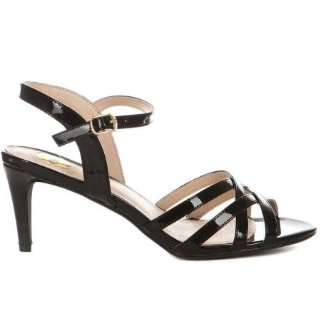 Женские босоножки Buffalo shoes Agneta 1540000, черные