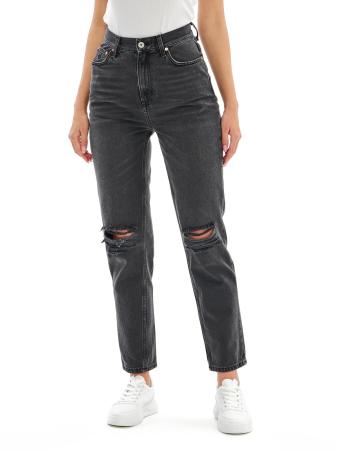 STRAIGHT HW CROPPED JEANS 4100142