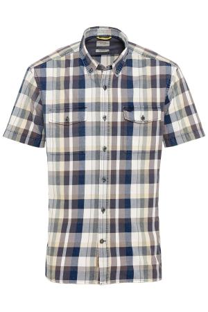 Мужская рубашка Camel Active Shortsleeve Shirt 409219-1S79, серая