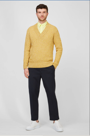 TWISTED COLOR V-NECK 8040084