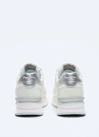 Женщины кроссовки Pepe Jeans London RUSPER BELL PLS31188, белые