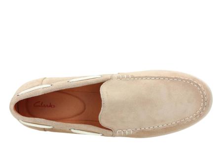 Мужские мокасины Clarks Morven Sun 26132471, песочные