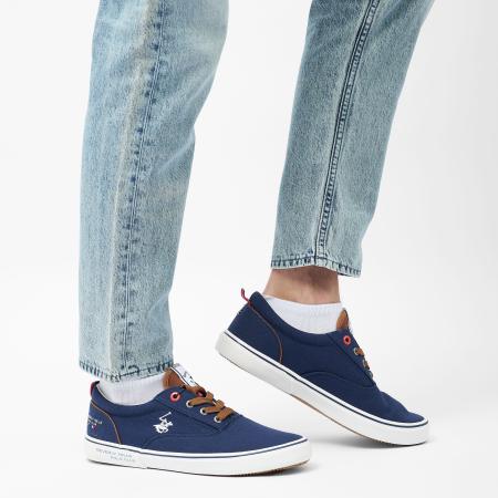 Мужские кеды Beverly Hills Polo Club BATH CVS BHM510210, синие