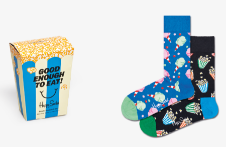 2-Pack Snacks Socks Gift Set XSNA02