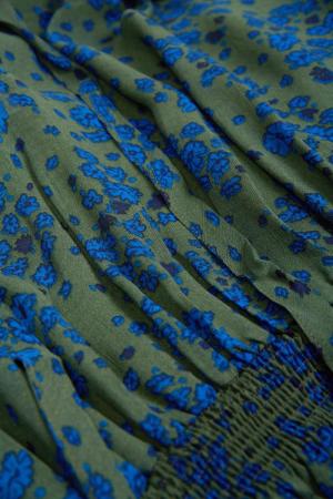 FALL FLOWER CRINKLE DRESS 4503103