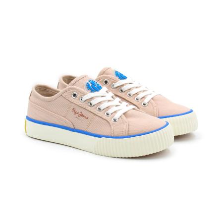 Детские кеды Pepe Jeans London OTTIS PLATFORM GIRL PGS30542, розовые