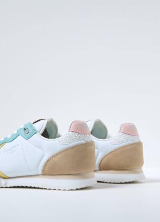 Женские кроссовки Pepe Jeans London HOLLAND W SUMMER PLS31326, белые Женские кроссовки Pepe Jeans London HOLLAND W SUMMER PLS31326, белые