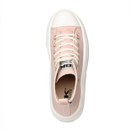 Женские высокие кеды British Knights KAYA FLOW MID B52-3729-02, розовые