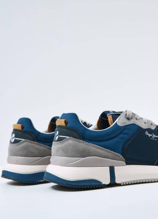 Мужские кроссовки Pepe Jeans London LONDON PRO BASIC PMS30820, синие