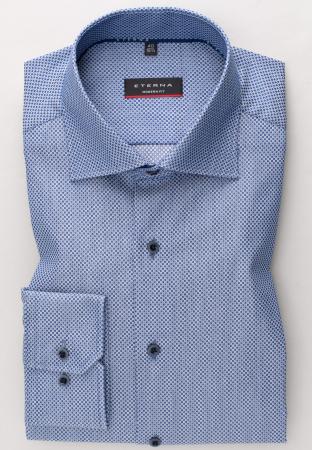 Мужская рубашка ETERNA 3383-16-X18K, синяя
