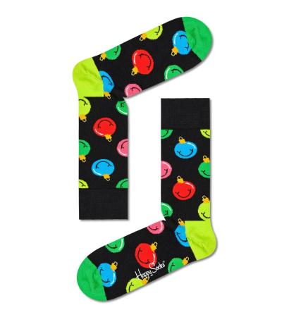 Jingle Smiley Sock JSS01