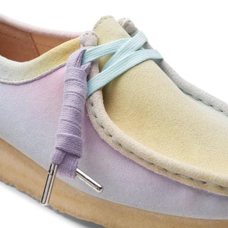 Женские полуботинки Clarks Wallabee. 26165563, белые