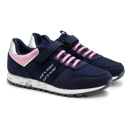 Детские кроссовки Richter low shoes 7650-3191-7201, синие Детские кроссовки Richter low shoes 7650-3191-7201, синие