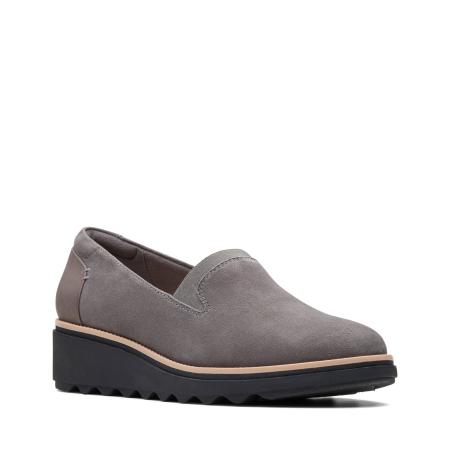 Женские лоферы Clarks Sharon Dolly 26136360, серые