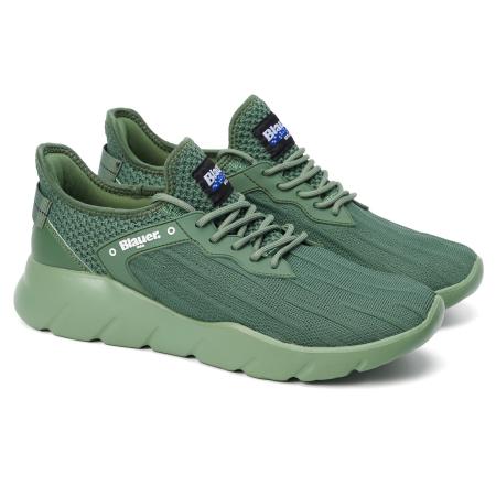 Мужские кроссовки Blauer HULETT S4HULETT01-KNI, зеленые