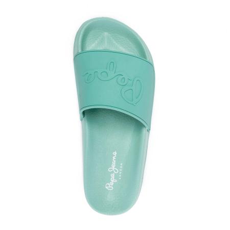 Женские сланцы Pepe Jeans London FLAP PLS70049, зеленые