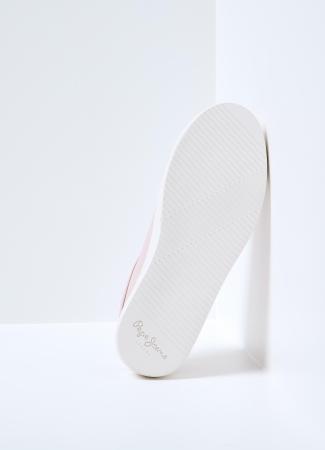 Женские кеды Pepe Jeans London ADAMS RIGA PLS31310, розовые