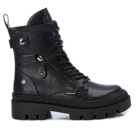 Женские высокие ботинки REFRESH PU LADIES ANKLE BOOTS 170303, черные