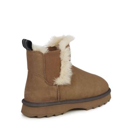 Женские полусапоги из овчины (угги) EMU Australia Thresher W12384, коричневые