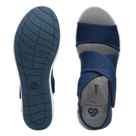 Женские босоножки Clarks Step Cali Palm 26140316, синие