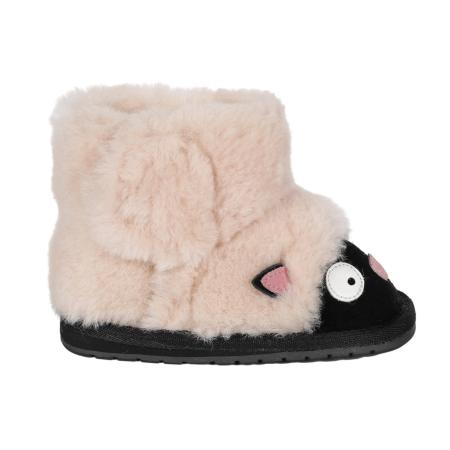 Малыши ботинки из овчины (угги) EMU Australia Lamb Walker B10760, черные Малыши ботинки из овчины (угги) EMU Australia Lamb Walker B10760, черные
