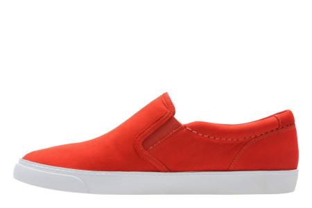 Женские слипоны Clarks Glove Puppet 26142121, оранжевые