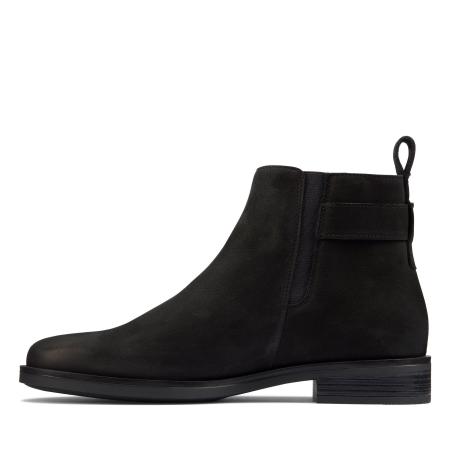 Женские полусапоги Clarks Memi Lo 26162170, черные Женские полусапоги Clarks Memi Lo 26162170, черные