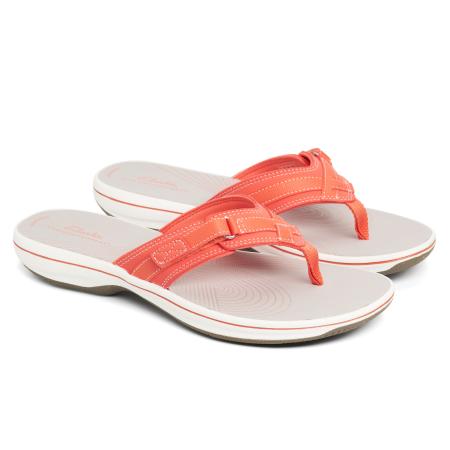 Женские вьетнамки Clarks Brinkley Sea 26158581, кораловые Женские вьетнамки Clarks Brinkley Sea 26158581, кораловые