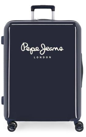 Унисекс чемодан Pepe Jeans Bags, Модель Модель: CHAD ABS TROLLEY 70CM.,, арт: арт: 74194, цвет , цвет синий