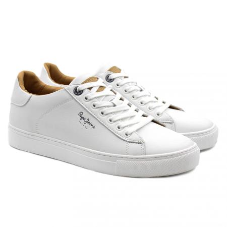 Мужские кеды Pepe Jeans London JOE CUP PMS30724, белые