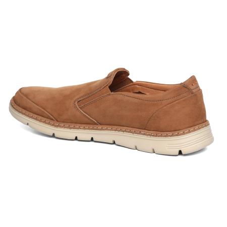 Мужские слипоны Clarks 222031401, коньячные