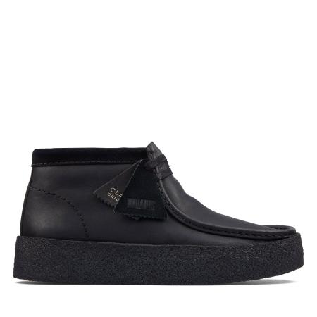 Мужские ботинки Clarks WallabeeCup Bt 26163169, черные Мужские ботинки Clarks WallabeeCup Bt 26163169, черные