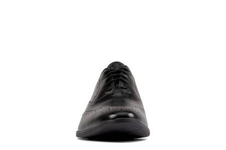 Мужские оксфорды брогированные Clarks Bampton Rhodes 26152111, черные Мужские оксфорды брогированные Clarks Bampton Rhodes 26152111, черные