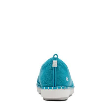 Женские слипоны Clarks Step Glow Slip 26142396, голубые