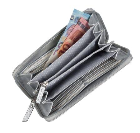 Женский кошелек Tom Tailor Bags HEDI Wallet 23011, серебряный