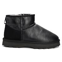 Sheepskin Fashion Sharky Micro Town W13154 - Женские угги EMU Australia, черные Sheepskin Fashion Sharky Micro Town W13154 - Женские угги EMU Australia, черные