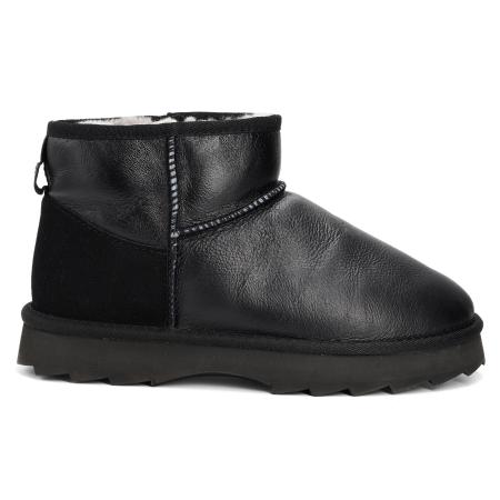 Женские угги EMU Australia Sheepskin Fashion Sharky Micro Town W13154, черные