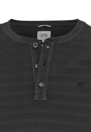 Мужская футболка Camel Active GMD structure stripe 409965-1T11, серая