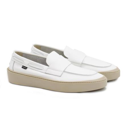 Мужские топсайдеры Blauer STATEN S3STATEN03-VEG, белые Мужские топсайдеры Blauer STATEN S3STATEN03-VEG, белые