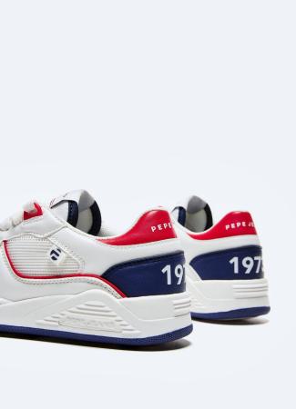 Детские кеды Pepe Jeans London KURT BASKET PBS30479, белые