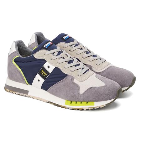 Мужские кроссовки Blauer QUEENS S4QUEENS01-DIR, серые