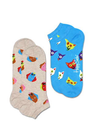 2-Pack Dog & Cat Low Sock DAC02