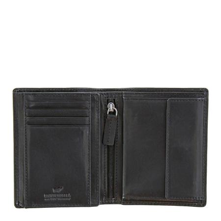 Мужской кошелек Braun Buffel PARMA LP North Coin Wallet 8CS 57242, черный