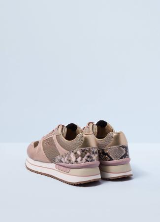 Женские кроссовки Pepe Jeans London RUSPER COSI PLS31260, розовые Женские кроссовки Pepe Jeans London RUSPER COSI PLS31260, розовые