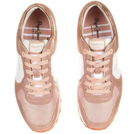 Женские кроссовки Pepe Jeans London VERONA W SEQUINS PLS30625, розовые