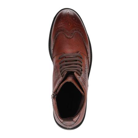 Мужские высокие ботинки Clarks BC3801-180, коньячные
