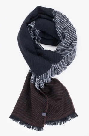 Мужской шарф Camel Active Lightly Scarf 407220-8V22, синий