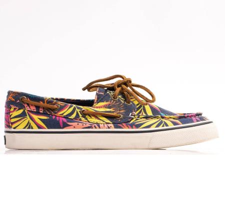 Женские топсайдеры Sperry Top-Sider Bahama Seaweed Print STS94718, розовые