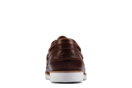 Мужские топсайдеры Clarks Durleigh Sail 26160141, коричневые